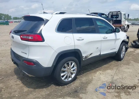 2016 Jeep Cherokee Limited from USA, damaged, VIN 1C4PJMDS9GW373351